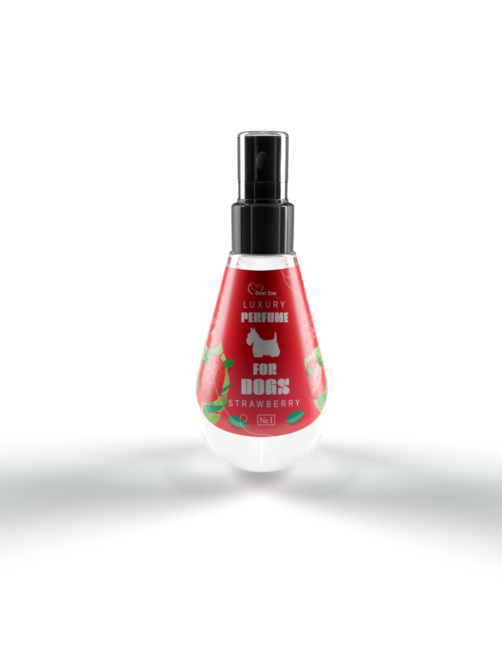OVER ZOO Luxury perfume for dog truskawki - 150ml