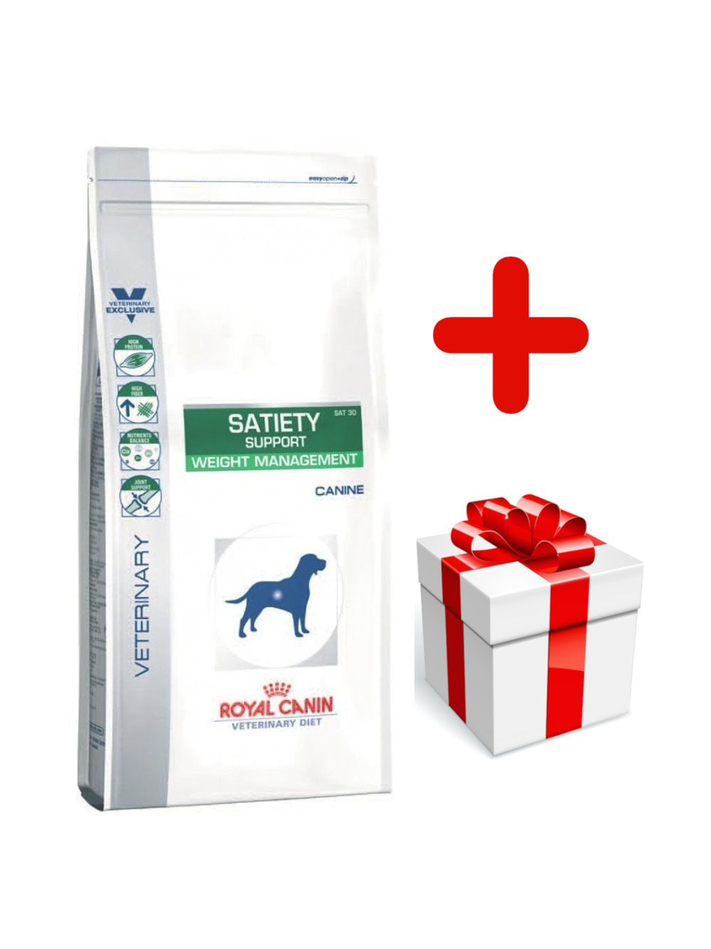 ROYAL CANIN Satiety Support Weight Management Sat 30 6kg + niespodzianka dla psa GRATIS!