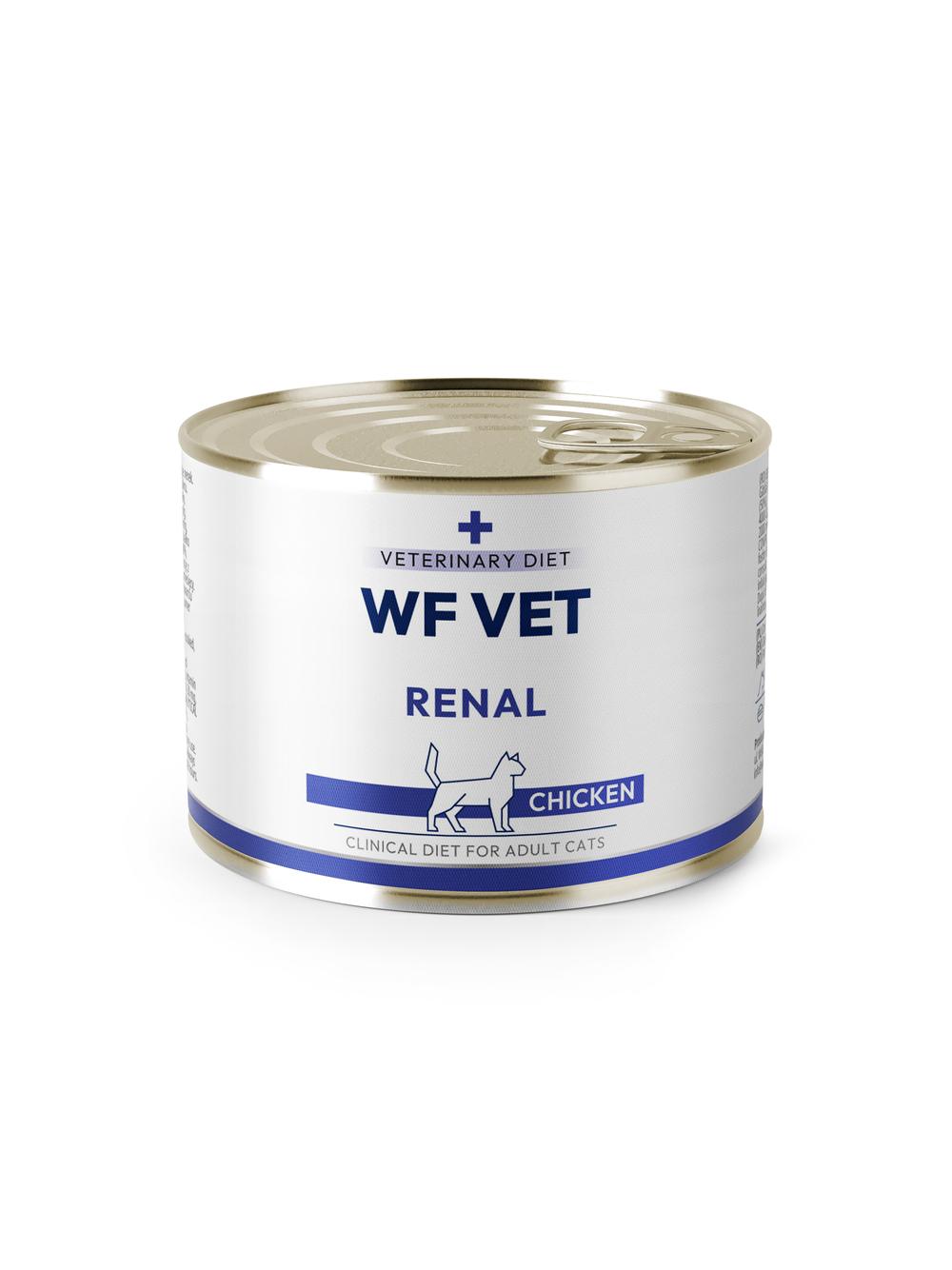 WF VET Renal cat chicken 24x200g