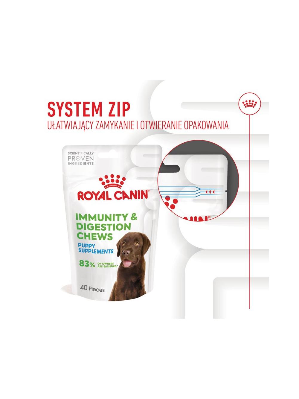 Royal Canin Puppy Immunity & Digestion Chews 100g