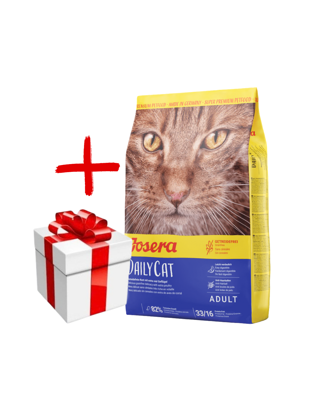 JOSERA Daily Cat 2kg + NIESPODZIANKA DLA KOTA GRATIS!