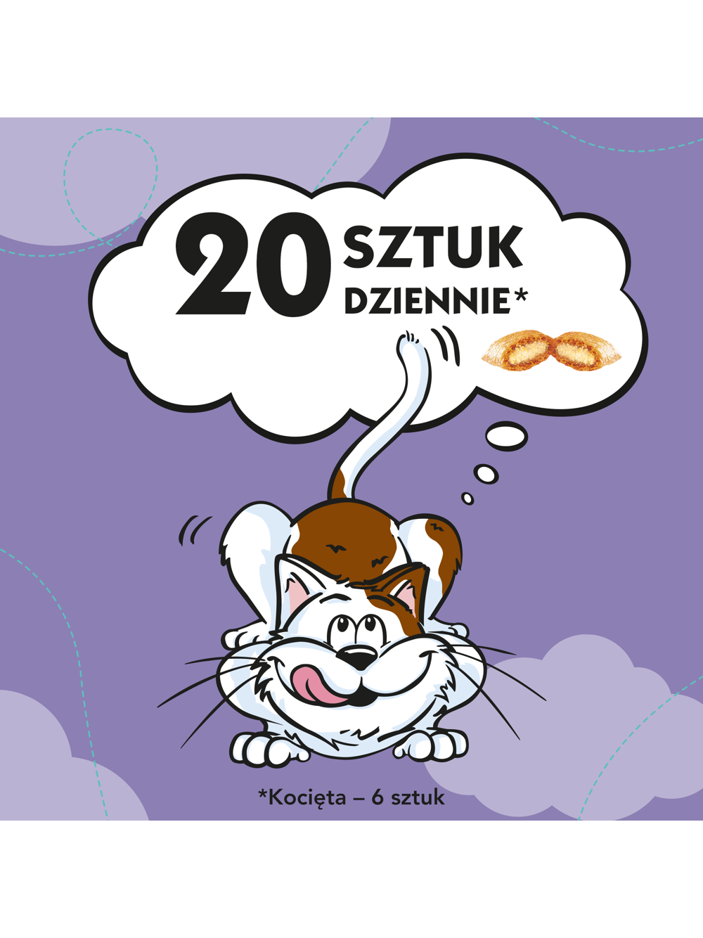 DREAMIES 6x60g - przysmak dla kota z wyśmienitą kaczką