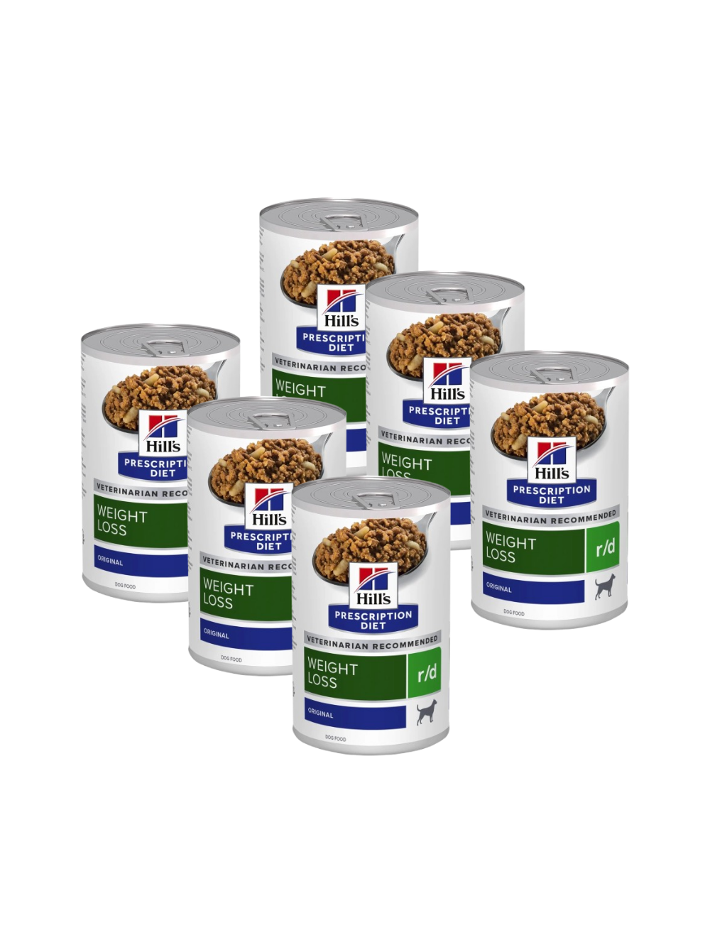 HILL'S PD Prescription Diet Canine r/d 6x350g - puszka