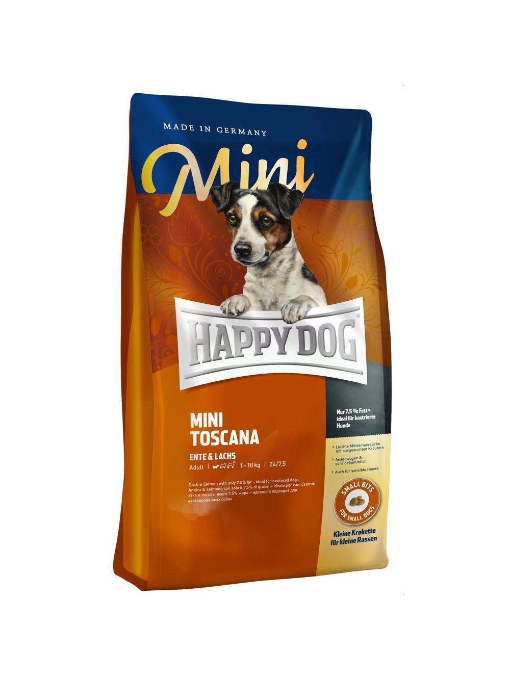 Happy Dog Mini Toscana 3,3kg/Opakowanie uszkodzone (7174) !!!