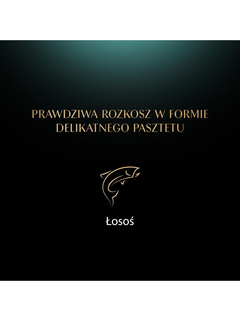 SHEBA Finesse tacka 22x85 g – mokra karma pełnoporcjowa dla dorosłych kotów, z łososiem, w pasztecie