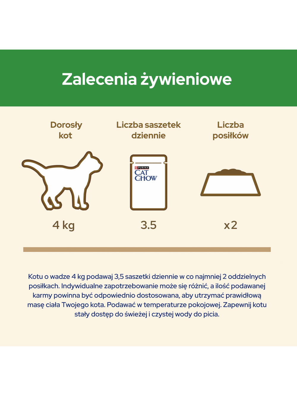 CAT CHOW Sterilised Karma dla kotów z jagnięciną i zieloną fasolką w sosie 10x85g