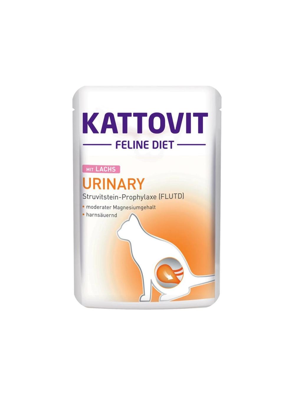 Kattovit Urinary łosoś 85g saszetka