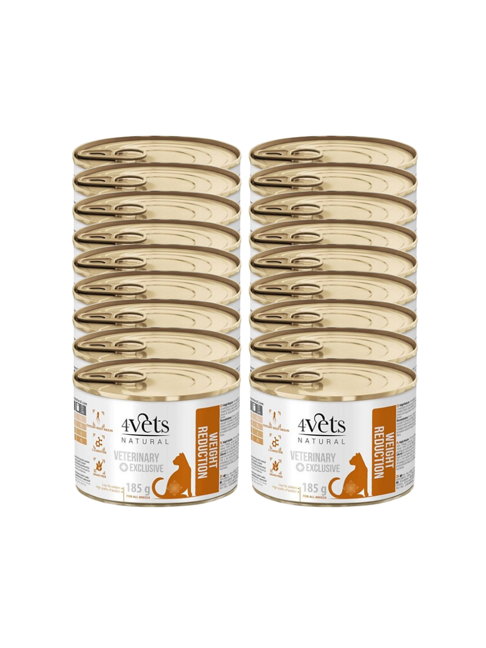 4Vets Cat Weight Reduction 18x185g