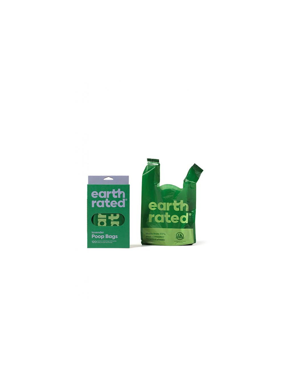 EARTH RATED Reklamówki Lawendowe 120 szt.