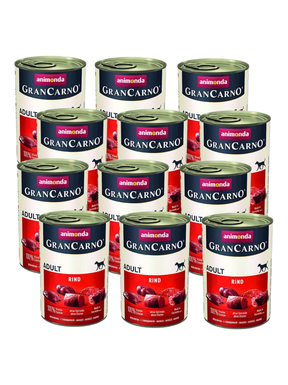 ANIMONDA GranCarno Adult Dog smak: Wołowina  12 x 400g