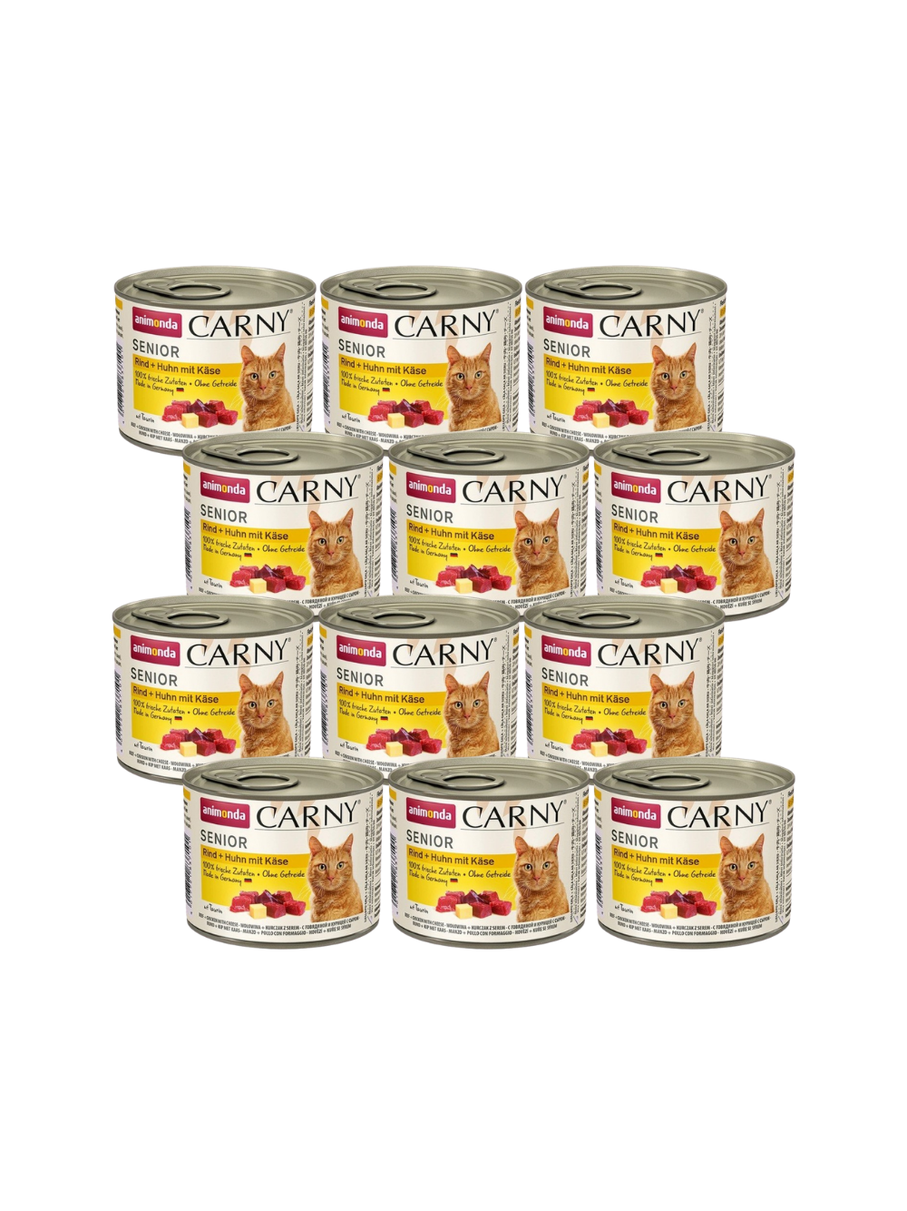 ANIMONDA Cat Carny Senior smak: kurczak z serem 12x200g