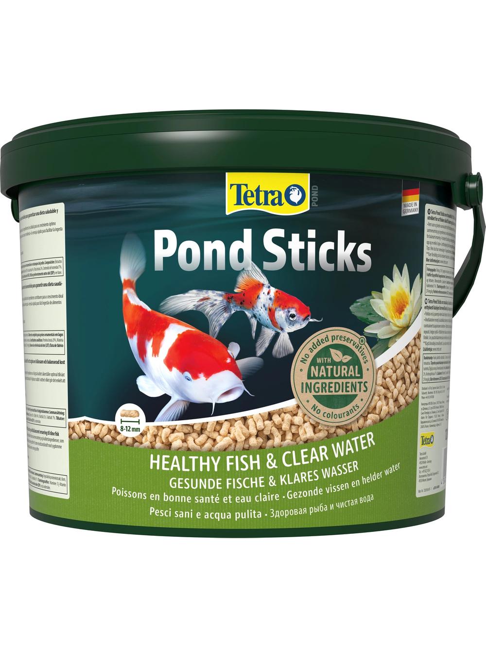 TETRA Pond Sticks 10l - wiaderko nowa formuła
