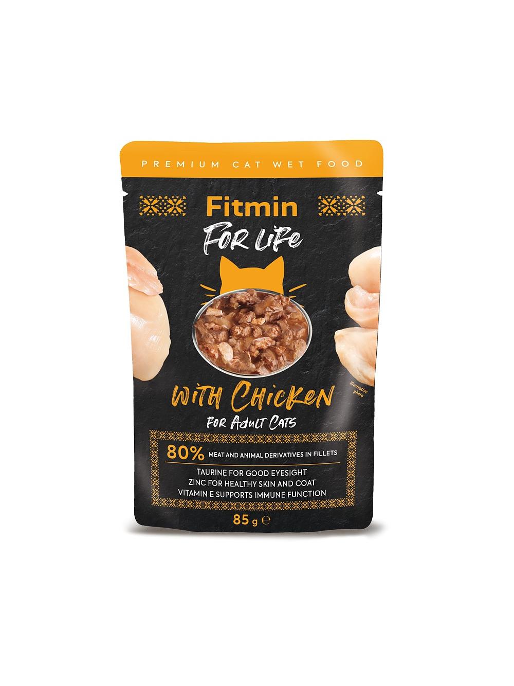 Fitmin Cat For Life Adult Chicken 14x85g