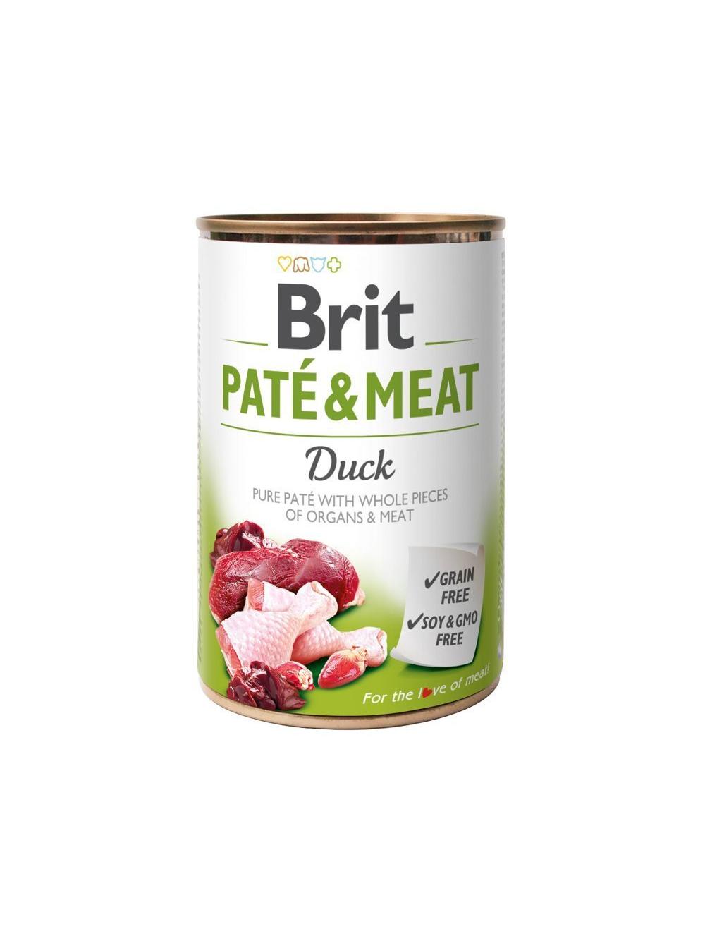 BRIT PATE & MEAT DUCK 6x800g