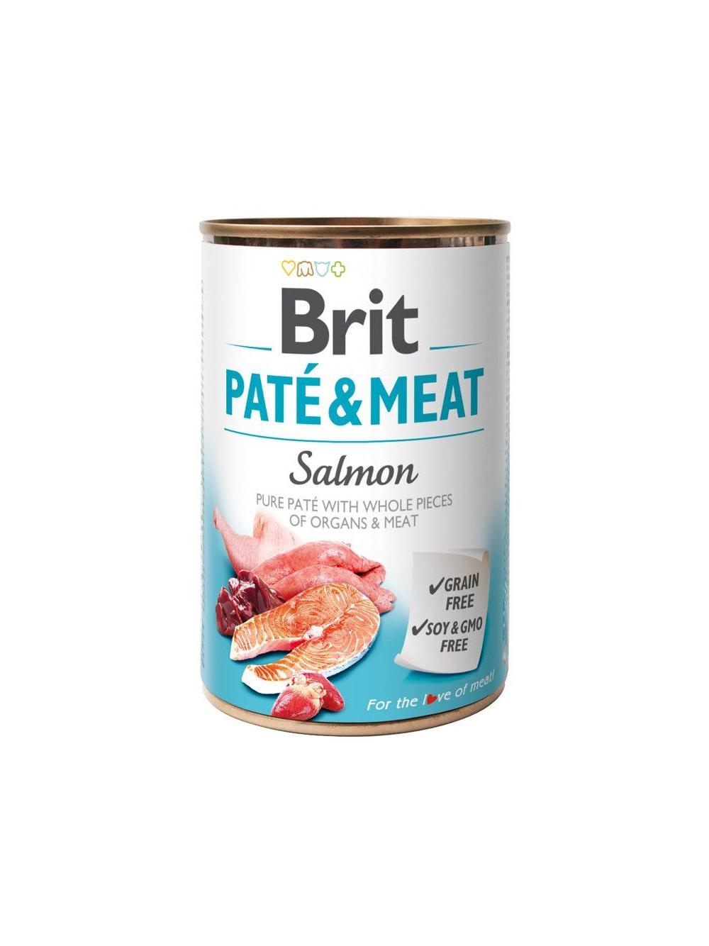 BRIT PATE & MEAT Mix  16x400g 8 Smaków