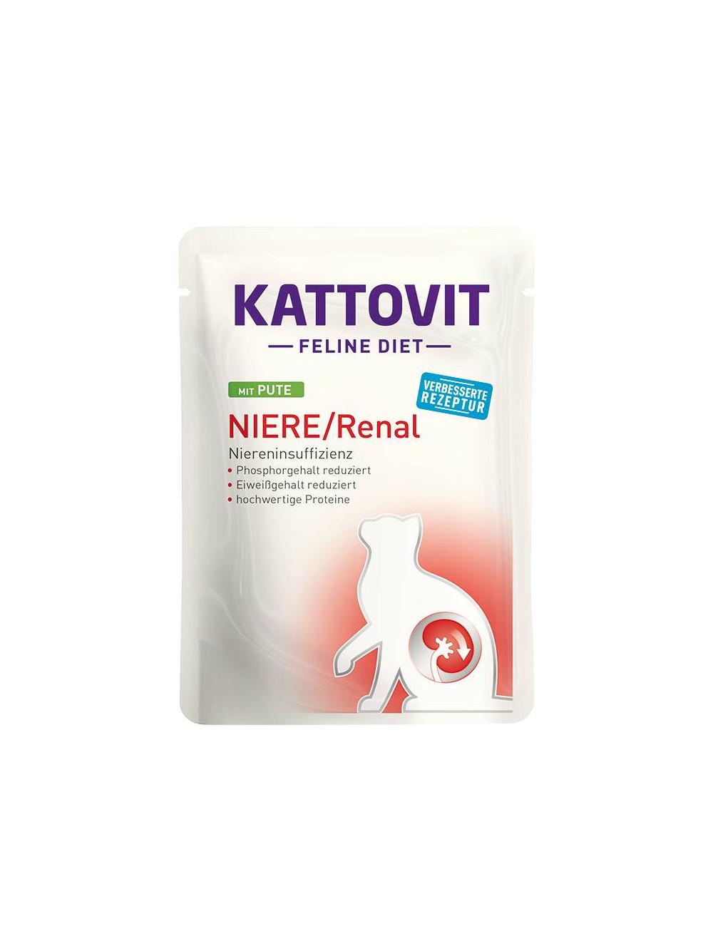 Kattovit Niere/Renal indyk 85g saszetka