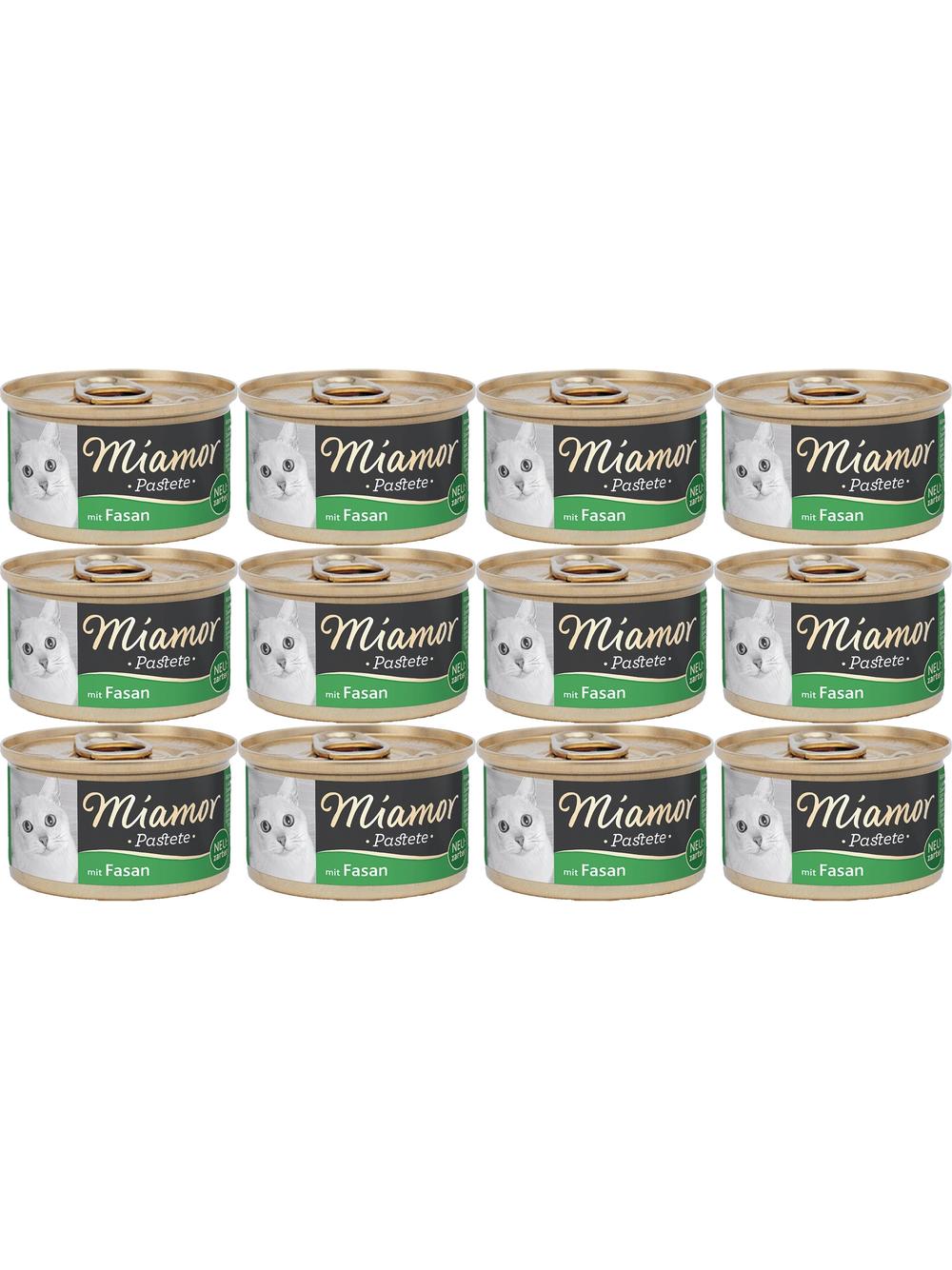 Miamor Pastete bażant 12x85g puszka