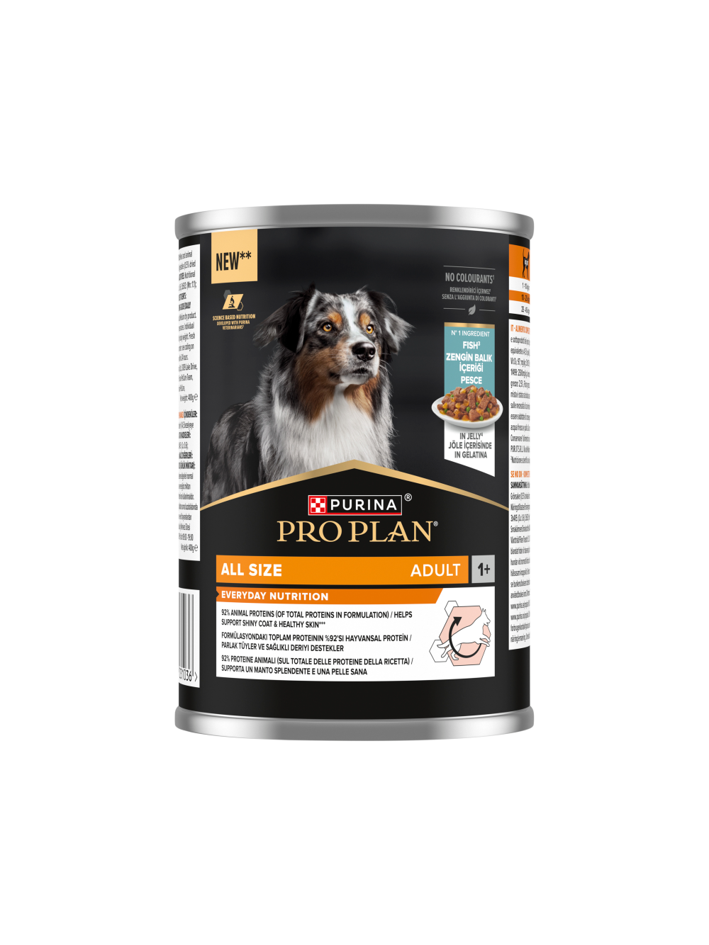 PRO PLAN Everyday Nutrition Adult Karma dla psów bogata w rybę w galaretce 400g + POKRYWKA GRATIS