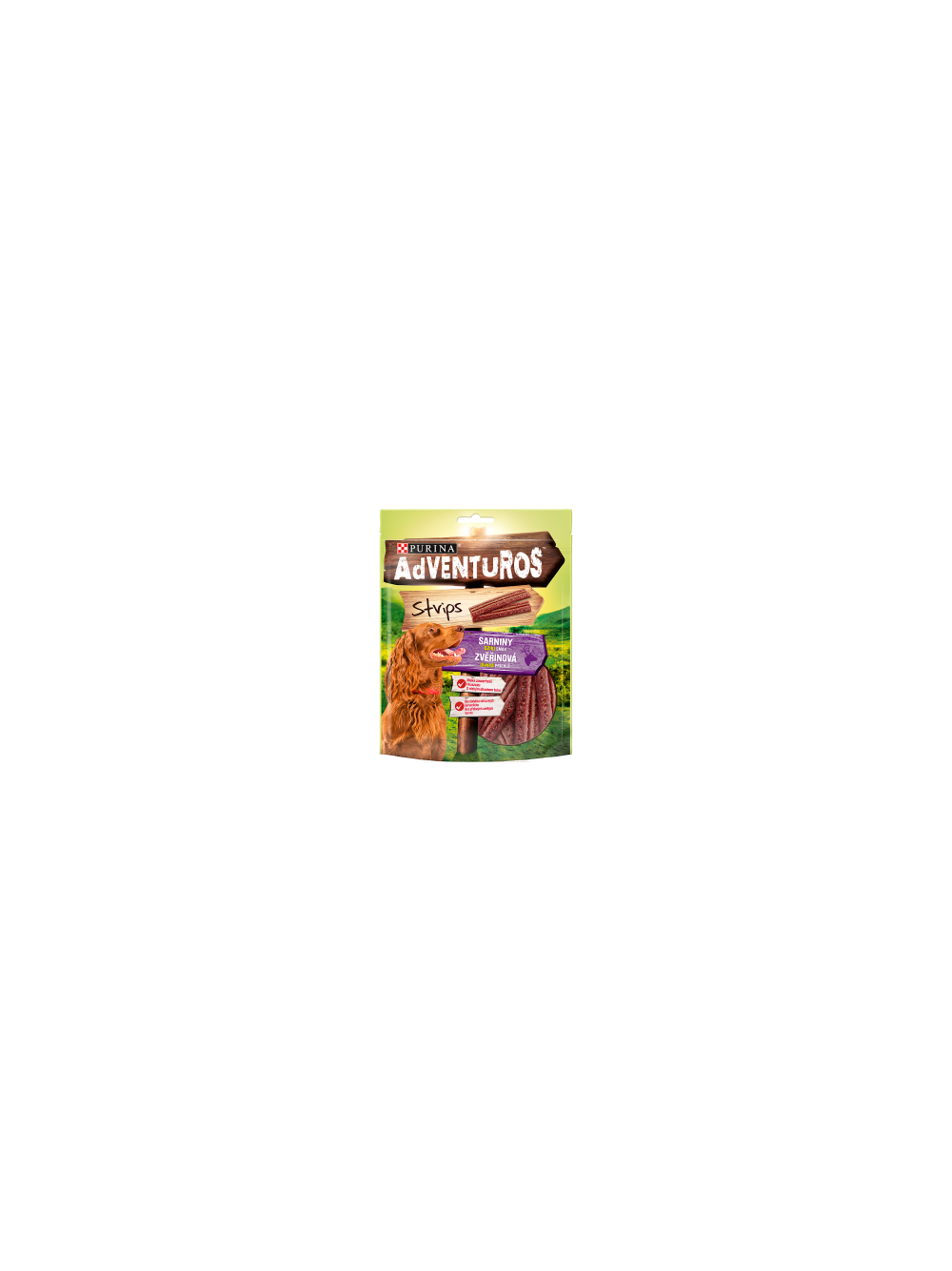 ADVENTUROS Strips o smaku sarniny 90g