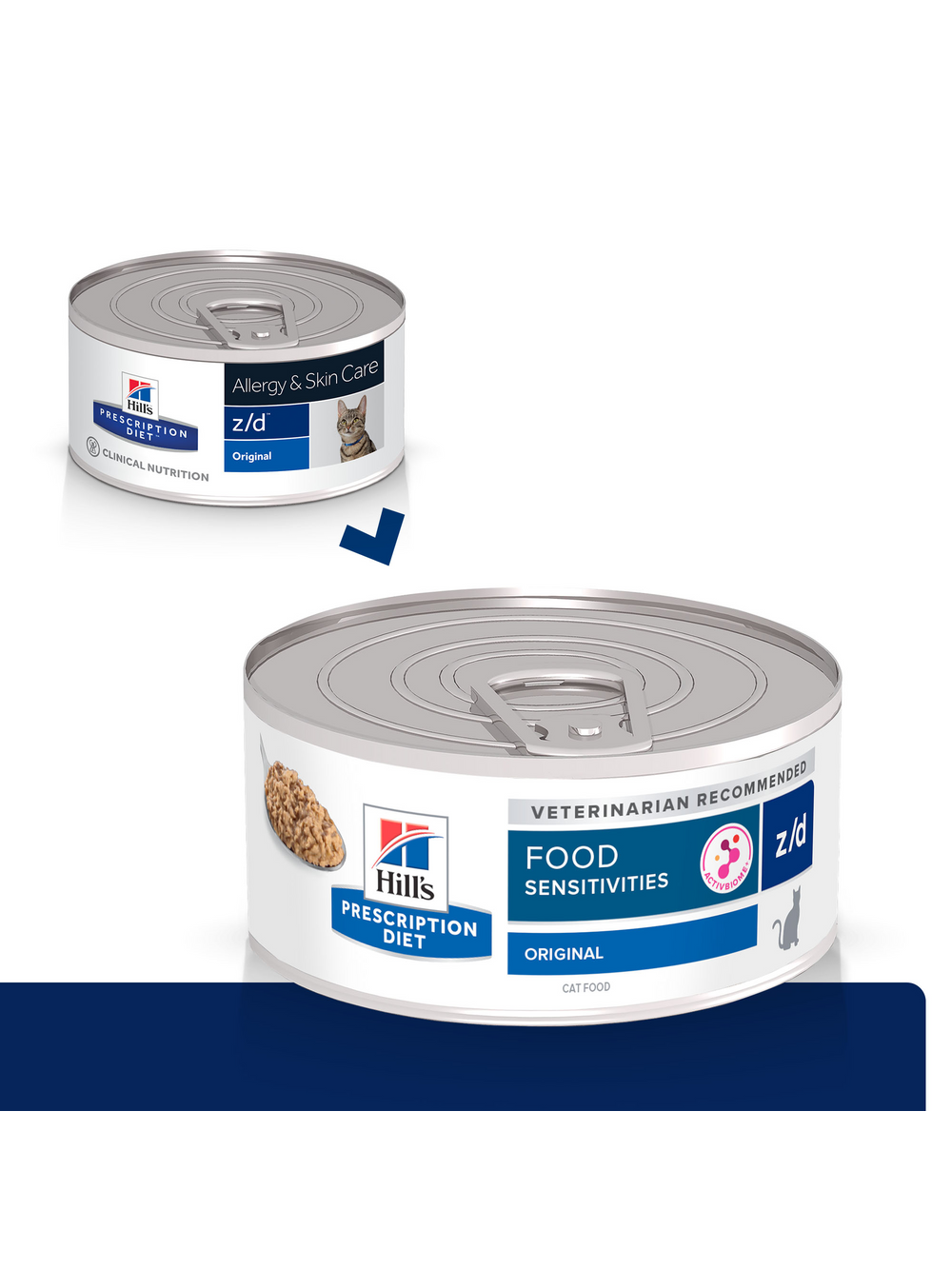 HILL'S PD Prescription Diet Feline z/d Food Sensitivities 156g puszka