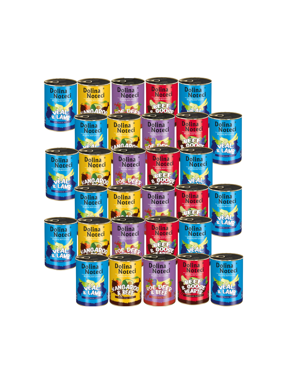 DOLINA NOTECI PREMIUM SUPERFOOD Mix smaków 30x400g