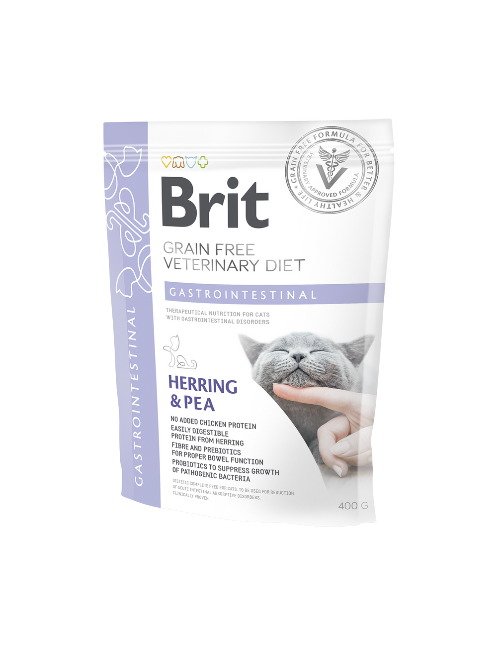 Brit gf veterinary diets cat Gastrointestinal 400g