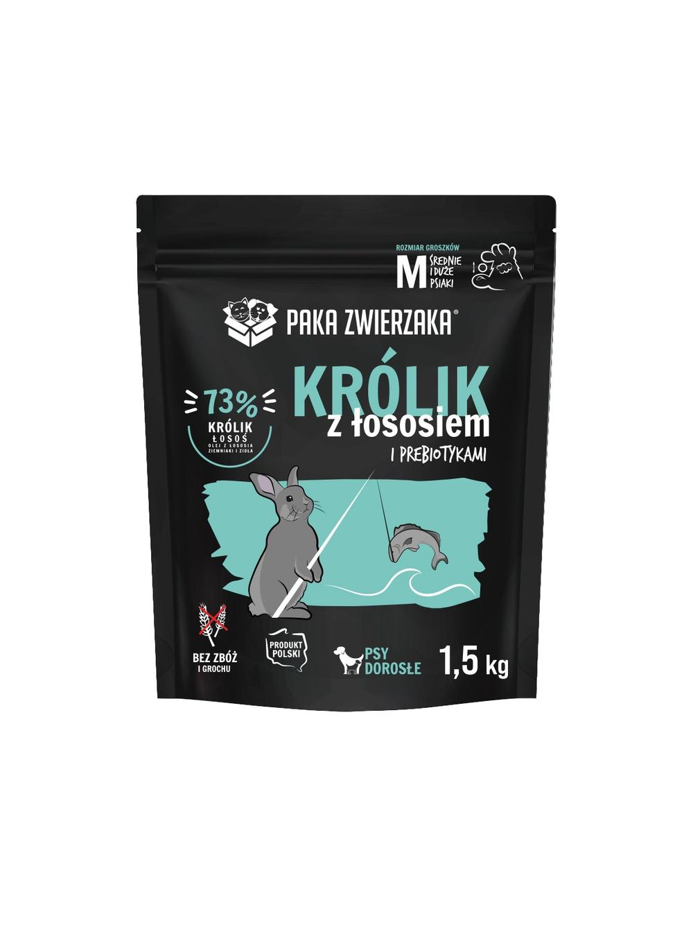 Paka Zwierzaka - Seventh heaven - Królik z łososiem 1,5kg
