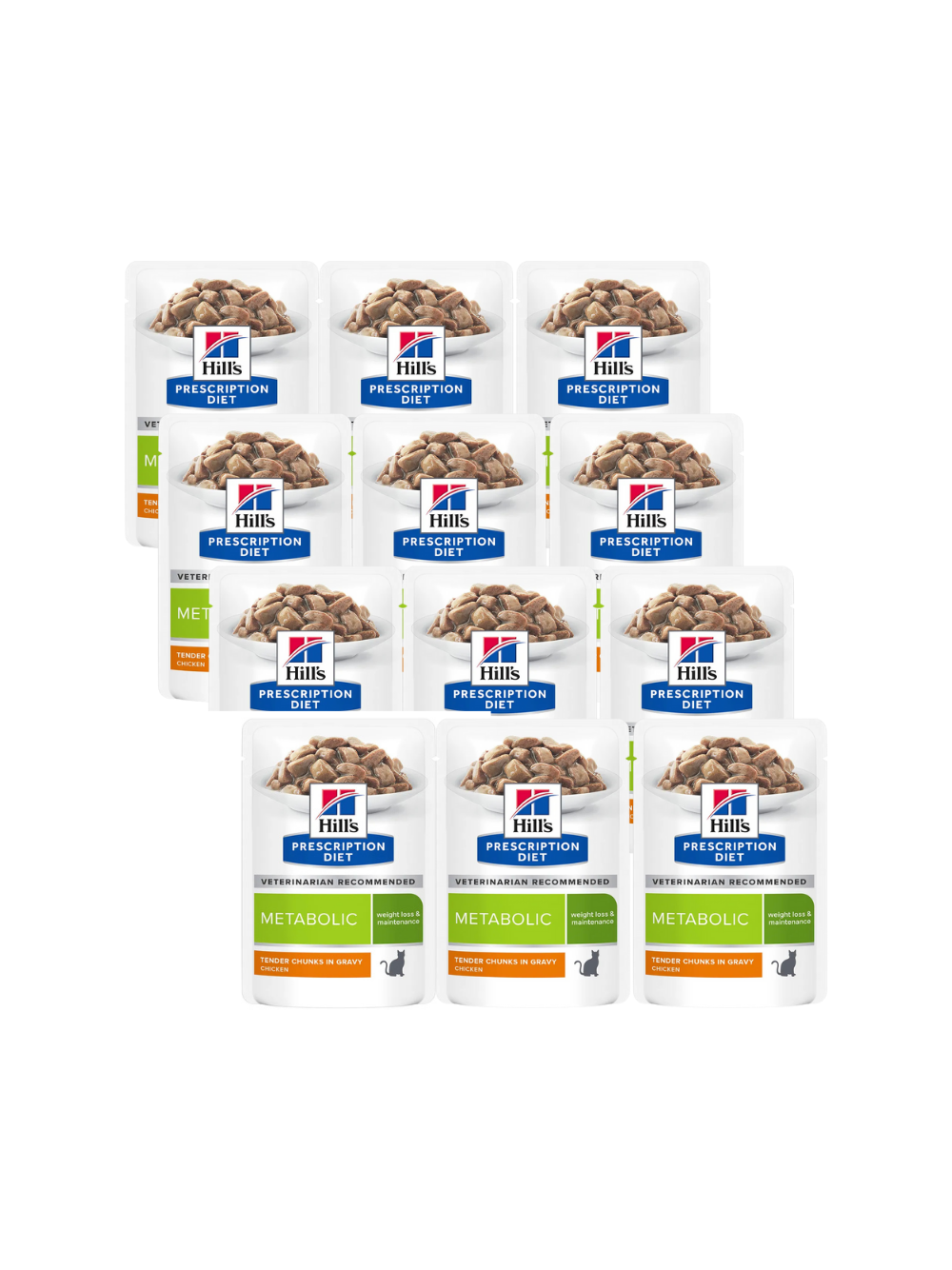 HILL'S PD Prescription Diet Feline Metabolic 12x85g saszetka