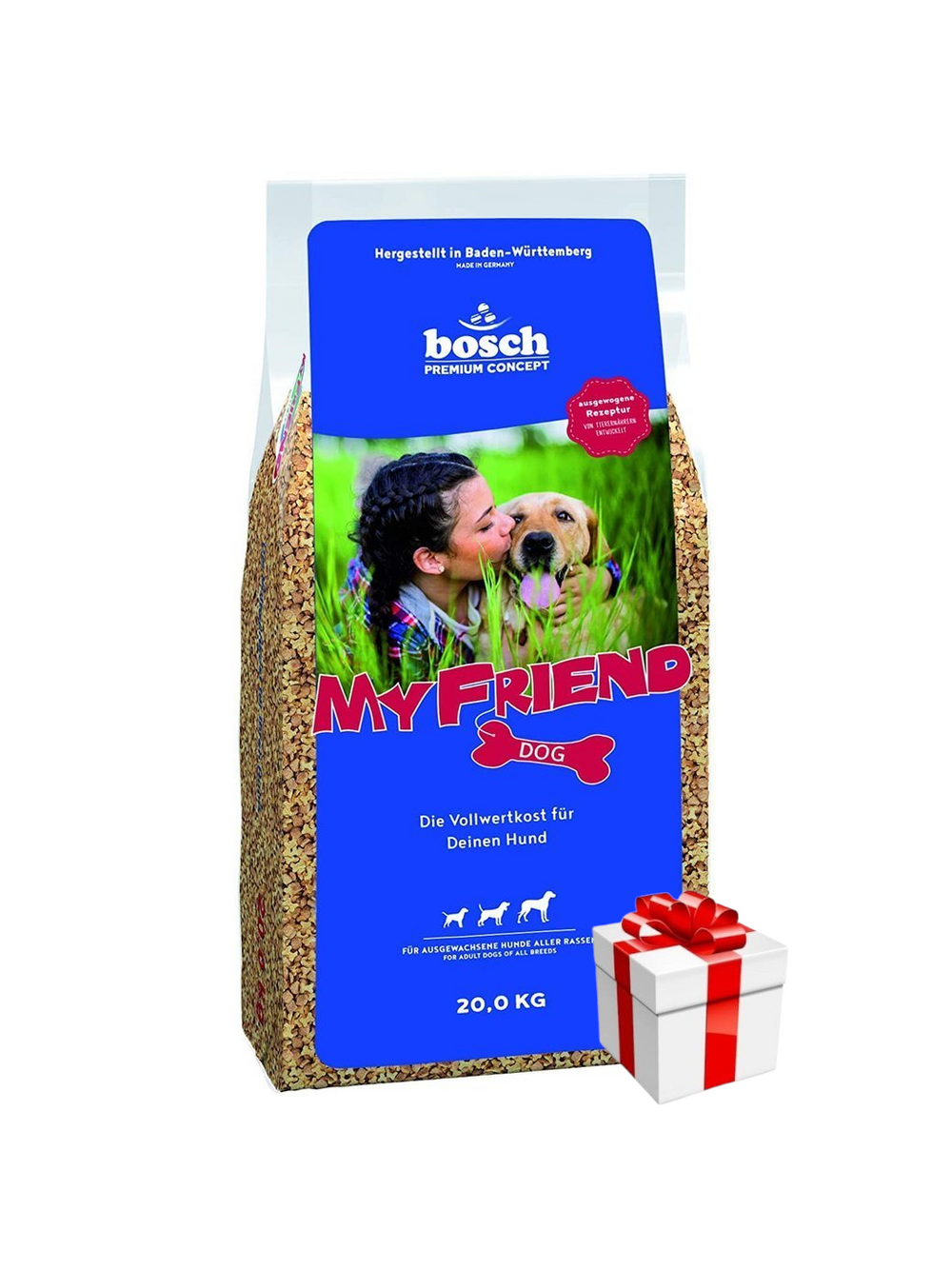 Bosch My Friend 20kg + Niespodzianka dla psa GRATIS