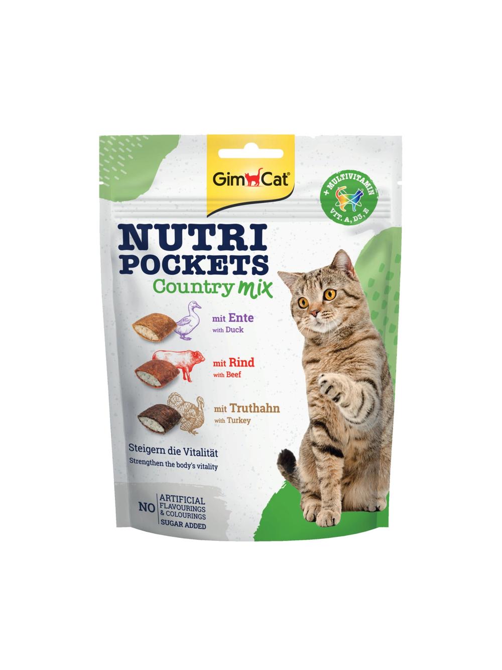 GIMCAT NUTRI POCKETS Country Mix 150g