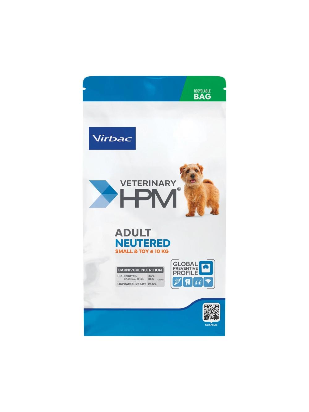 VIRBAC Adult Neutered Small & Toy Dog 0.4kg karma sucha dla kastrowanych dorosłych psów ras małych