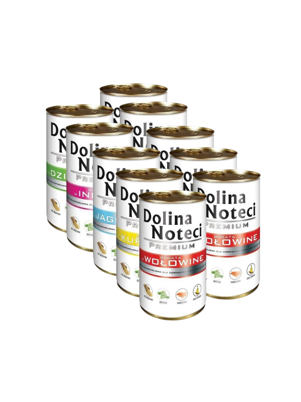 Dolina Noteci PREMIUM MIX Smaków 10 x 400g