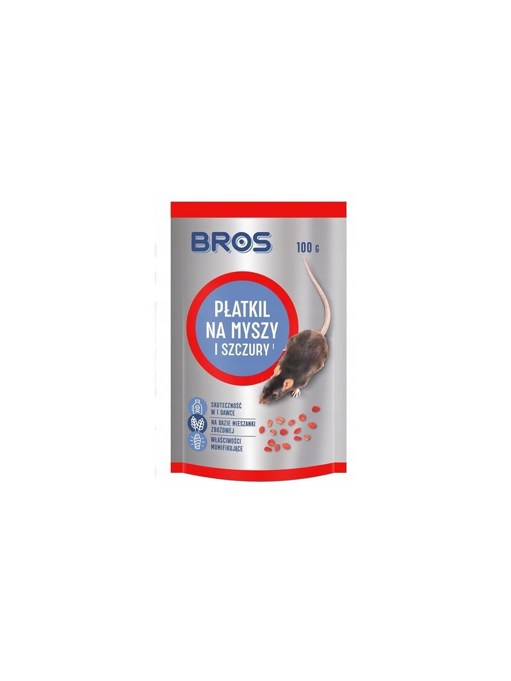 BROS - Płatkil na myszy i szczury 100g