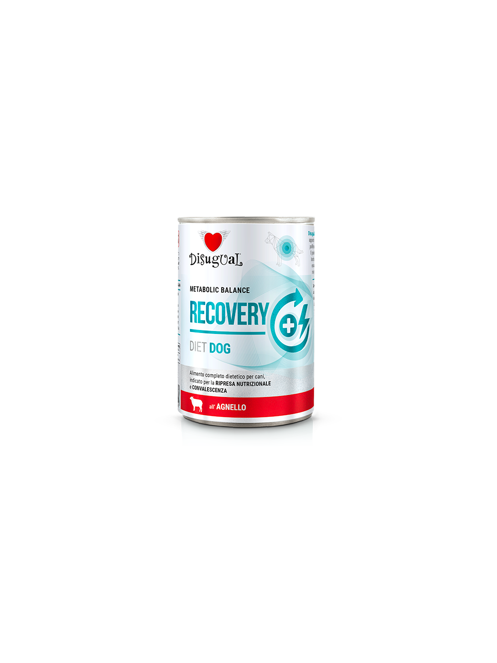 Disugual Karma mokra dla psa Weterynaryjna RECOVERY Jagnięcina (dorosły) 6x400g