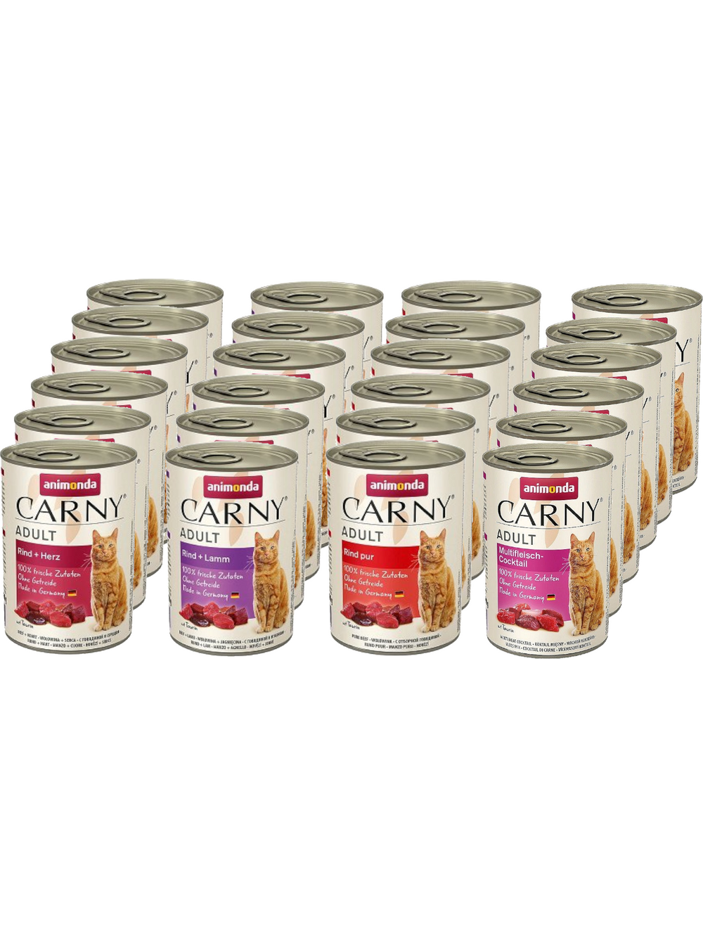 ANIMONDA Cat Carny Adult 24x400g Mix smaków