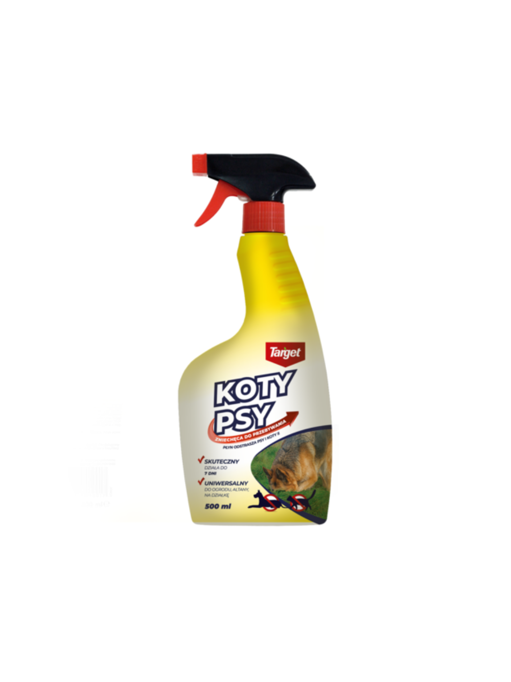PŁYN ODSTRASZAJACY PSY I KOTY 500 ML
