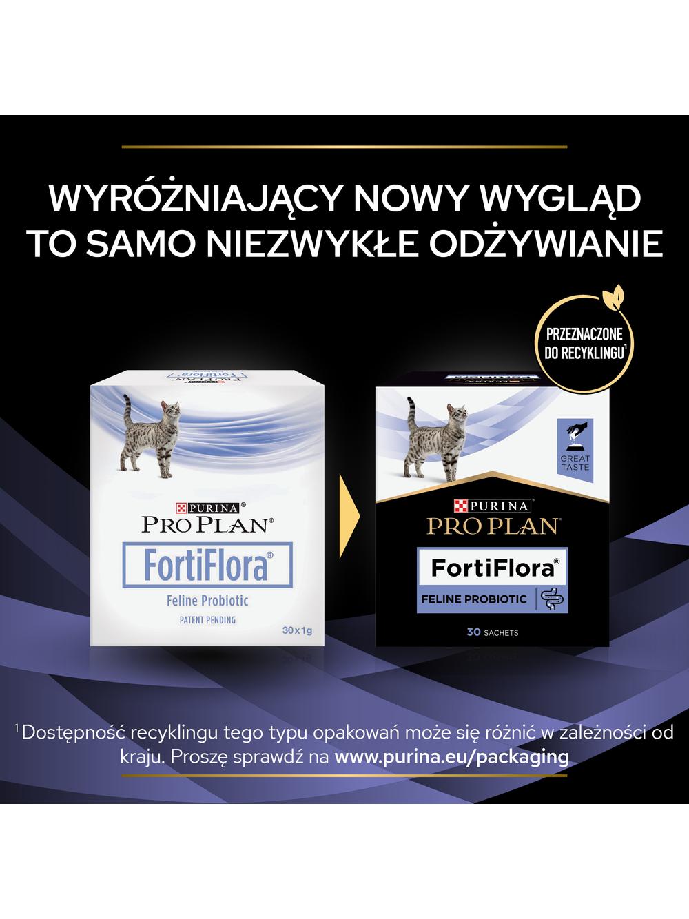 PRO PLAN FortiFlora Suplement probiotyczny dla kota 30x1g