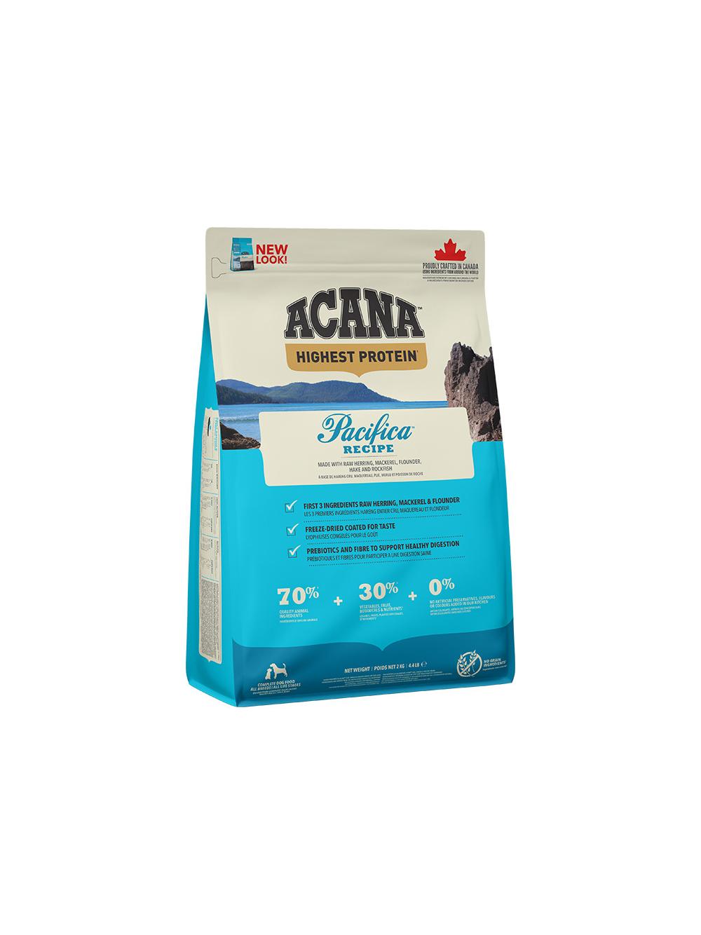 ACANA Pacifica Dog 2kg + niespodzianka dla psa GRATIS!
