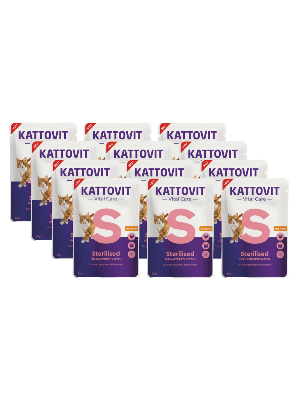 Kattovit Vital Care Sterilised 12x85g