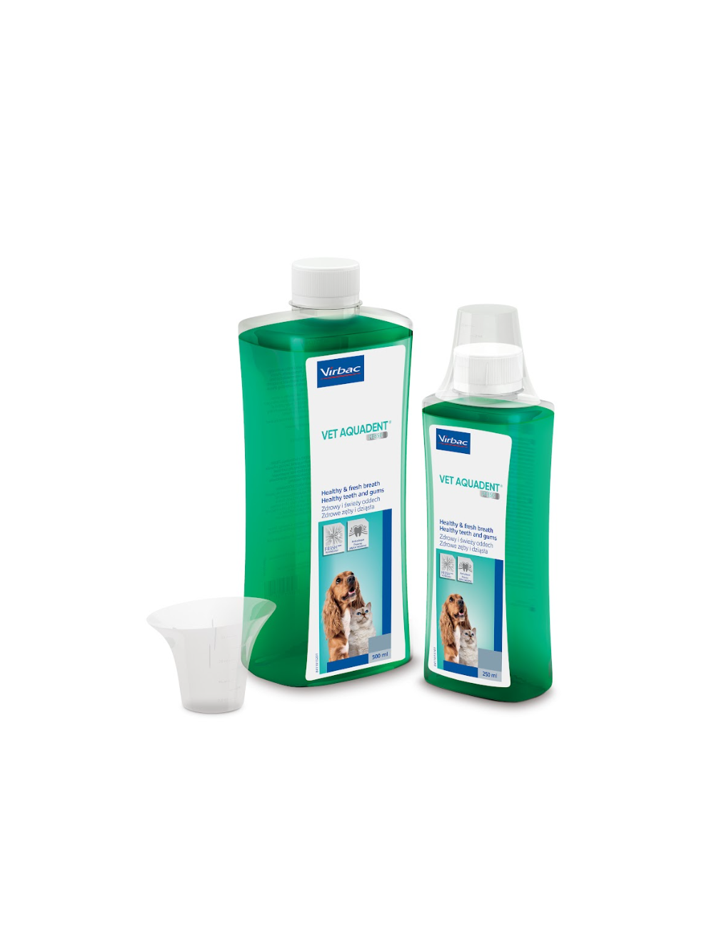 Virbac Vet Aquadent Fresh dla psów i kotów 250ml