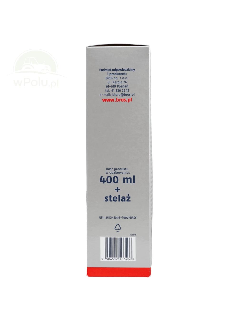 BROS - Spray do śmietników – zestaw z uchwytem 400ml