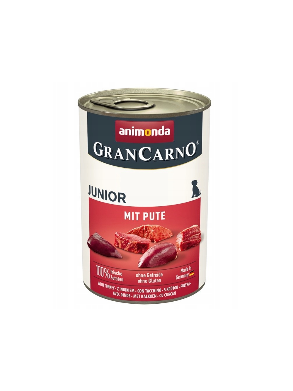 ANIMONDA GranCarno Junior smak: Indyk 18x400g