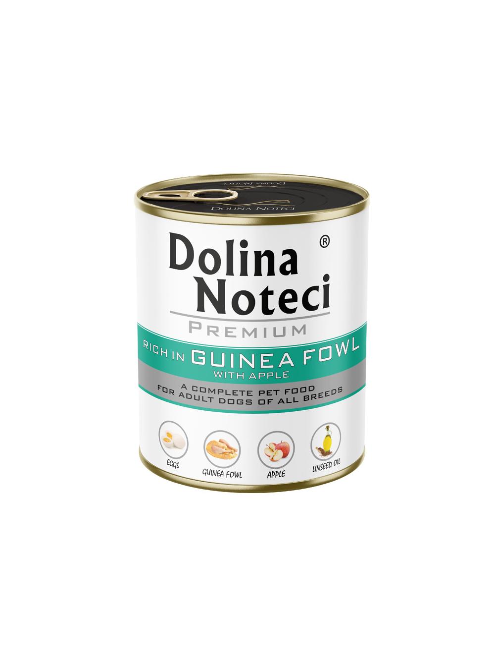 Dolina Noteci PREMIUM bogata w perliczkę z jabłkiem 24x800g