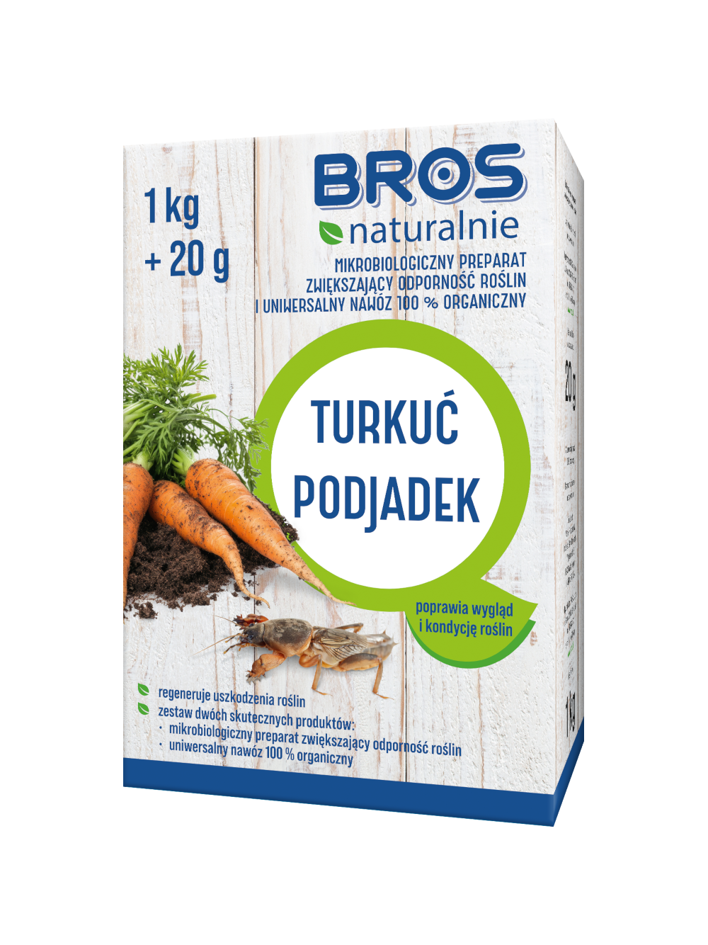BROS Naturalnie – mikrobiologiczny preparat zwiększający odporność roślin i uniwersalny nawóz 100% organiczny