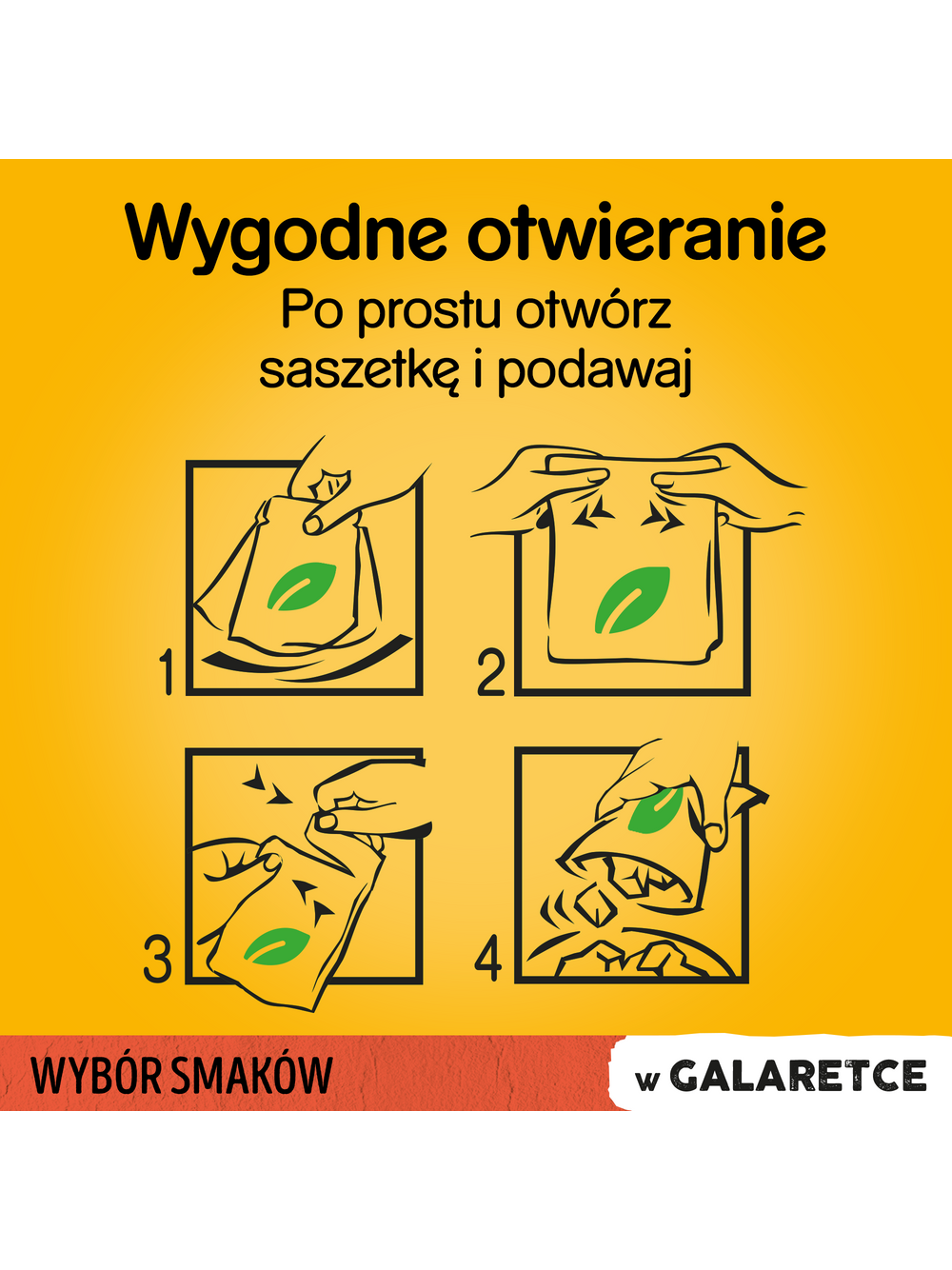 PEDIGREE Adult saszetka 13x(4x100g) - Wybór Smaków w Galaretce, mokra karma pełnoporcjowa w galaretce dla dorosłych psów (kawałki bogate w mieszankę wołowiny i wątróbki oraz kawałki bogate w drób)
