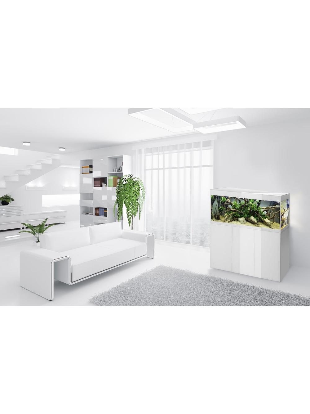 AQUAEL ZESTAW GLOSSY ST 120 D&N BIAŁY + SZAFKA