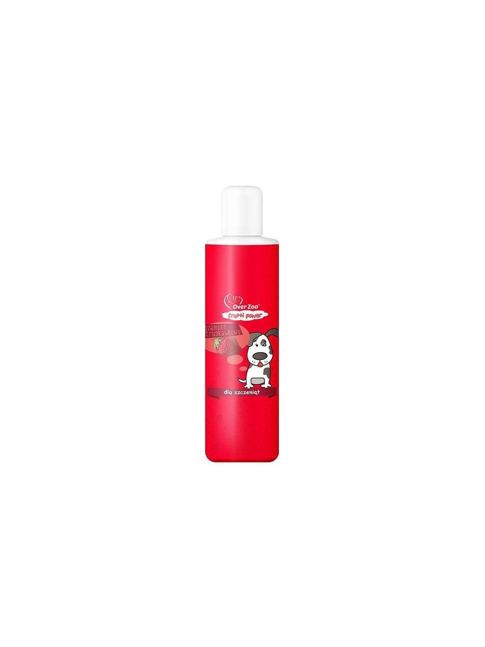 OVER ZOO Szampon Frutti Power Truskawkowy dla szczeniąt 200ml