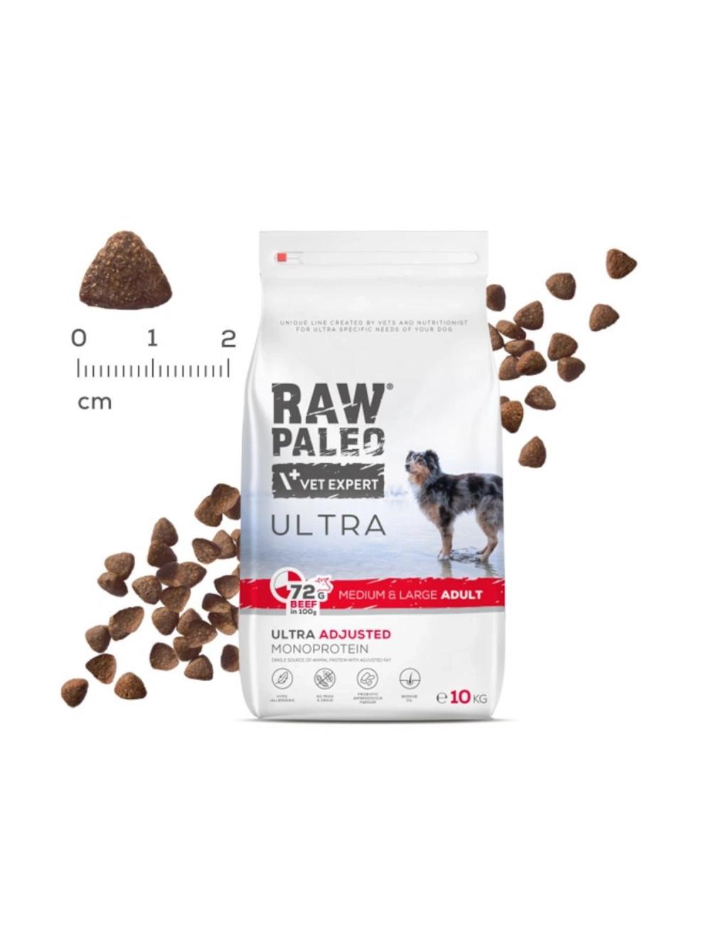 Vetexpert Raw Paleo Ultra Beef Adult Medium/ Large 10kg