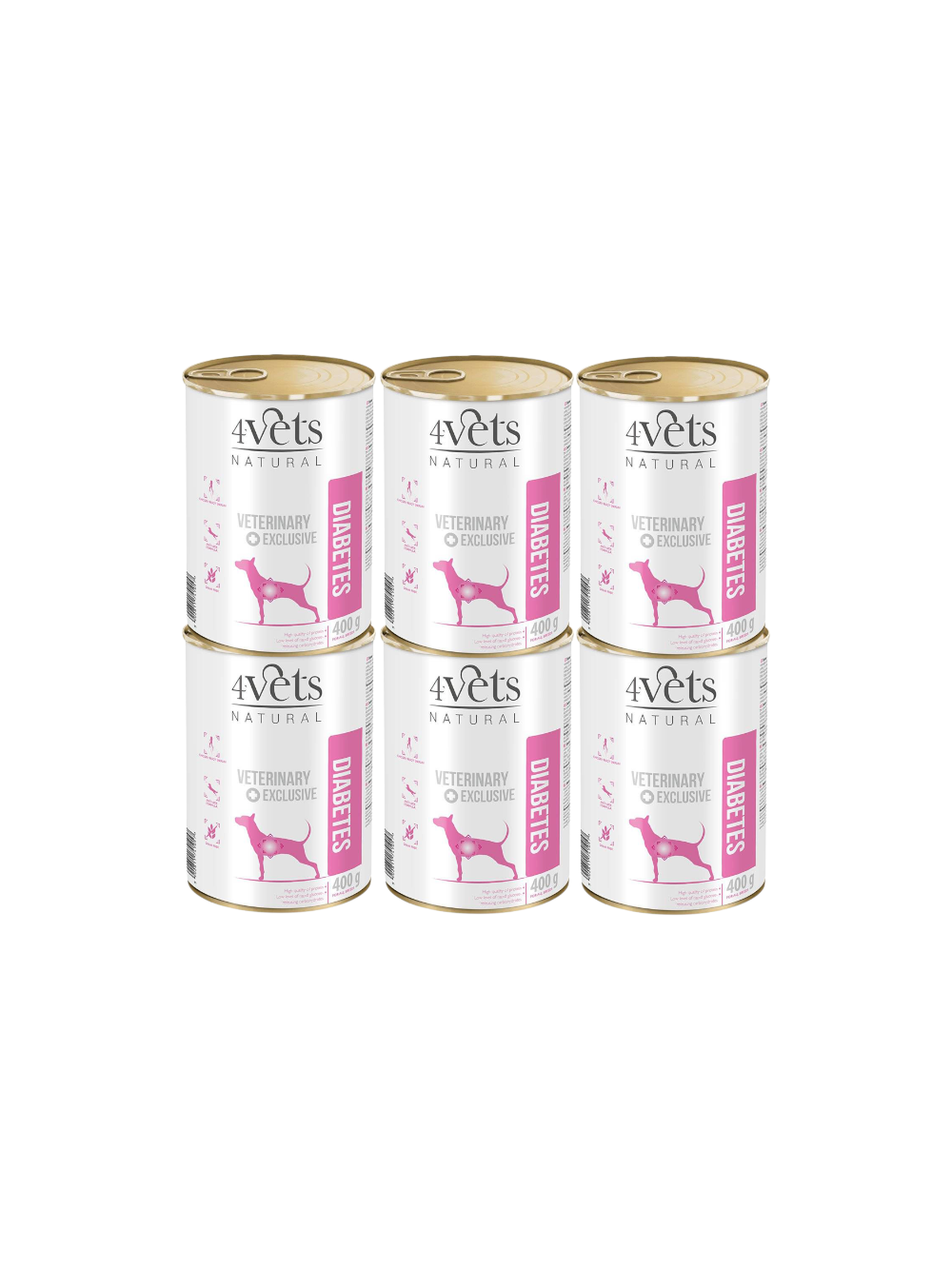 4Vets Dog Diabetes 6x400g