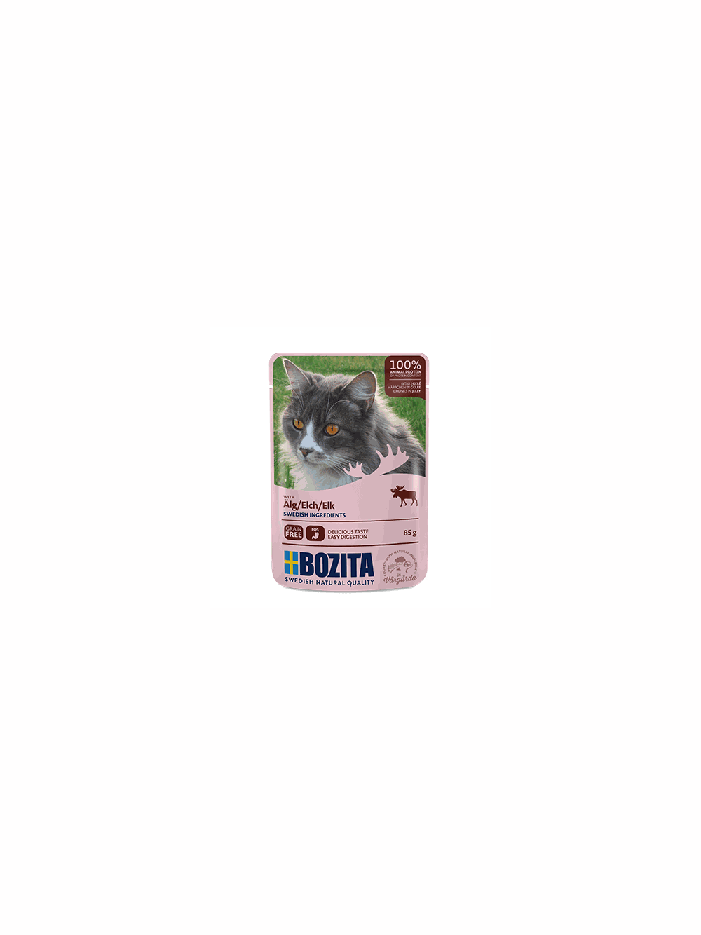 BOZITA Kawałki w galarecie z łosiem 85g